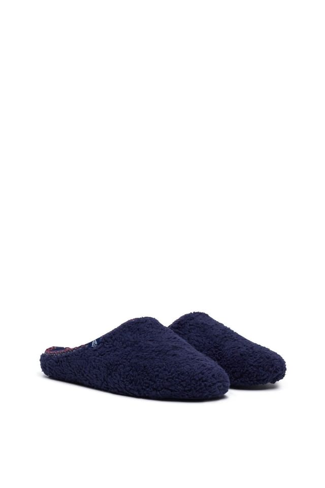 Hush Puppies Hush Puppies Men's Good Teddy Slipper in Navy - 3