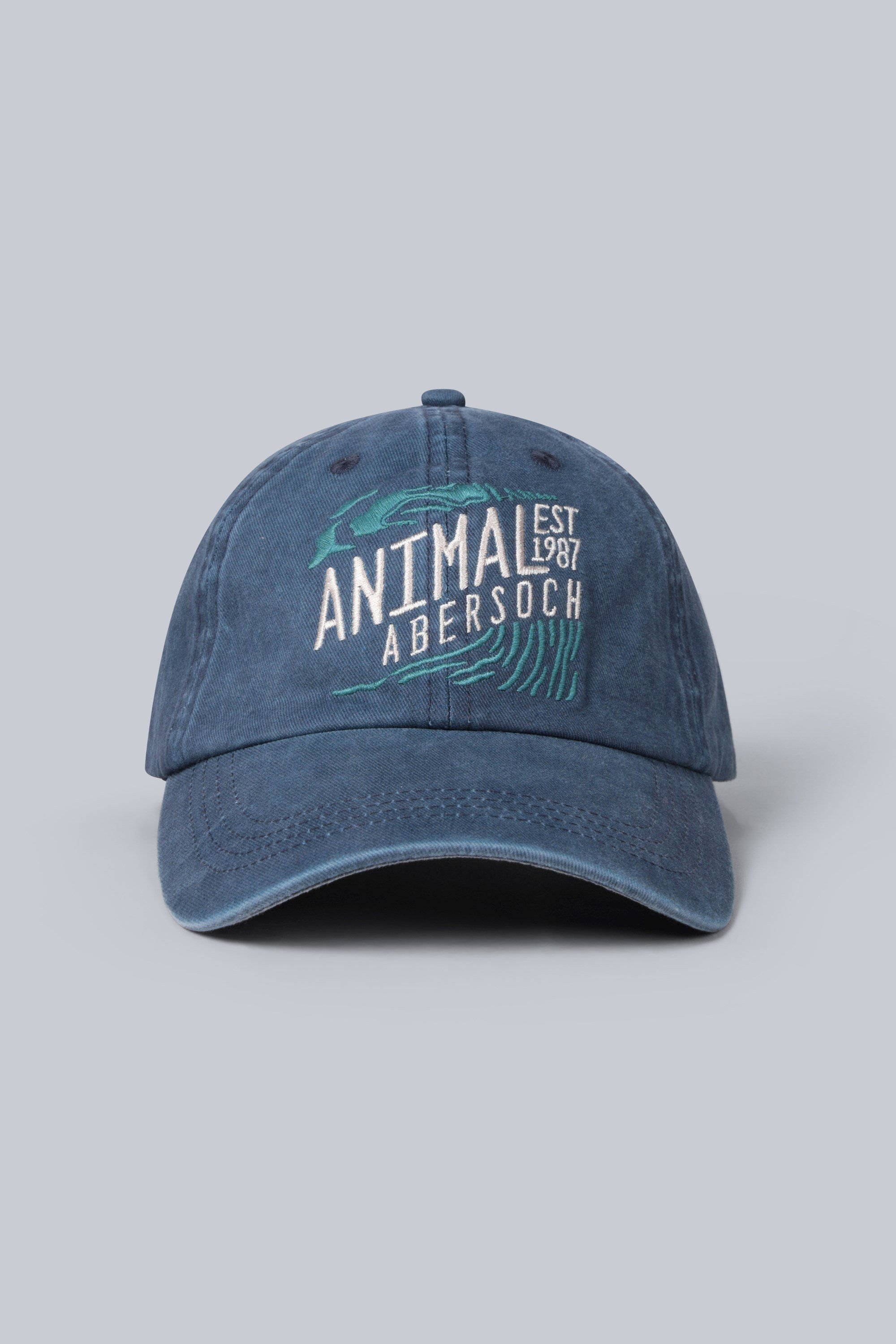 Animal Animal Men's 'Abersoch' Lightweight Comfortable Adjustable Outdoor Baseball Cap in Navy - 1