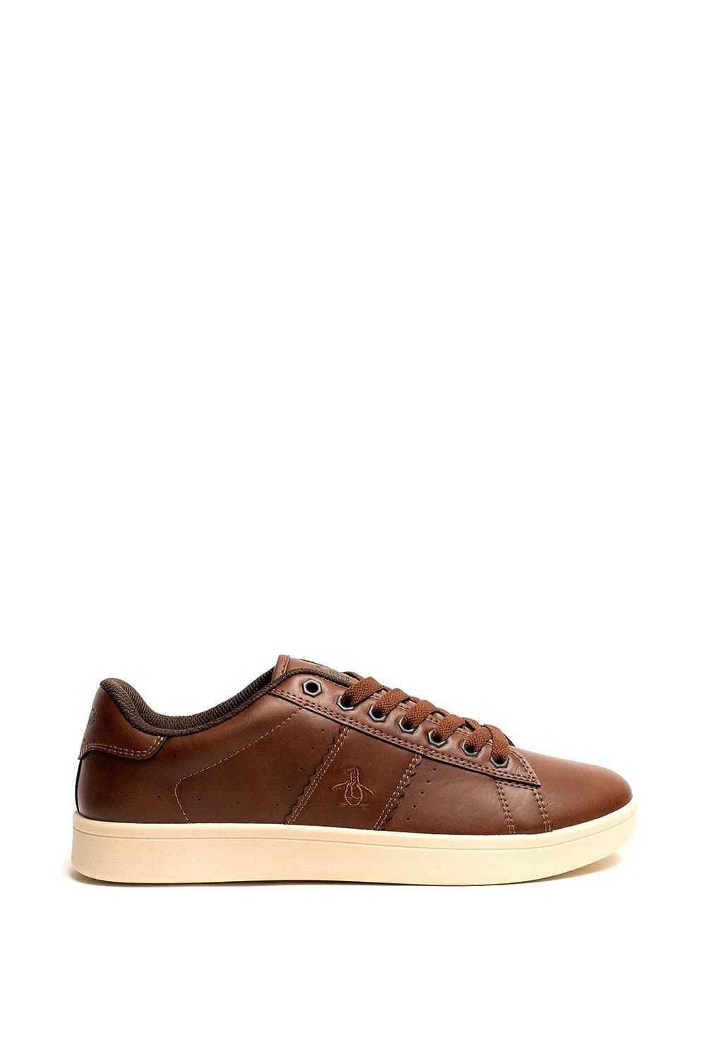 Original Penguin Original Penguin Men's 'Steadman' Cupsole Trainer in Tan