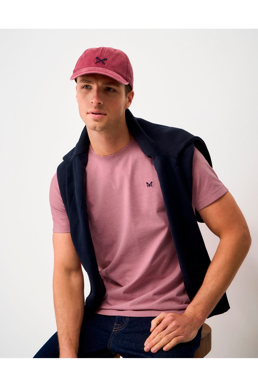 Crew Clothing Crew Clothing Men's Crew Classic Tee Orchid in Purple - 4