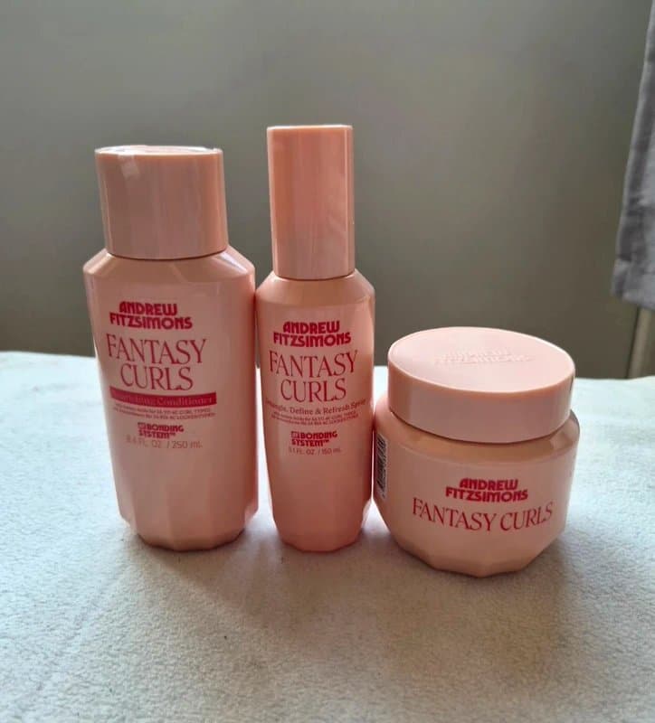 Andrew fitzsimons Selling new set Andrew fitzsimons fantasy curls conditioner, mask & spray rrp £58.00