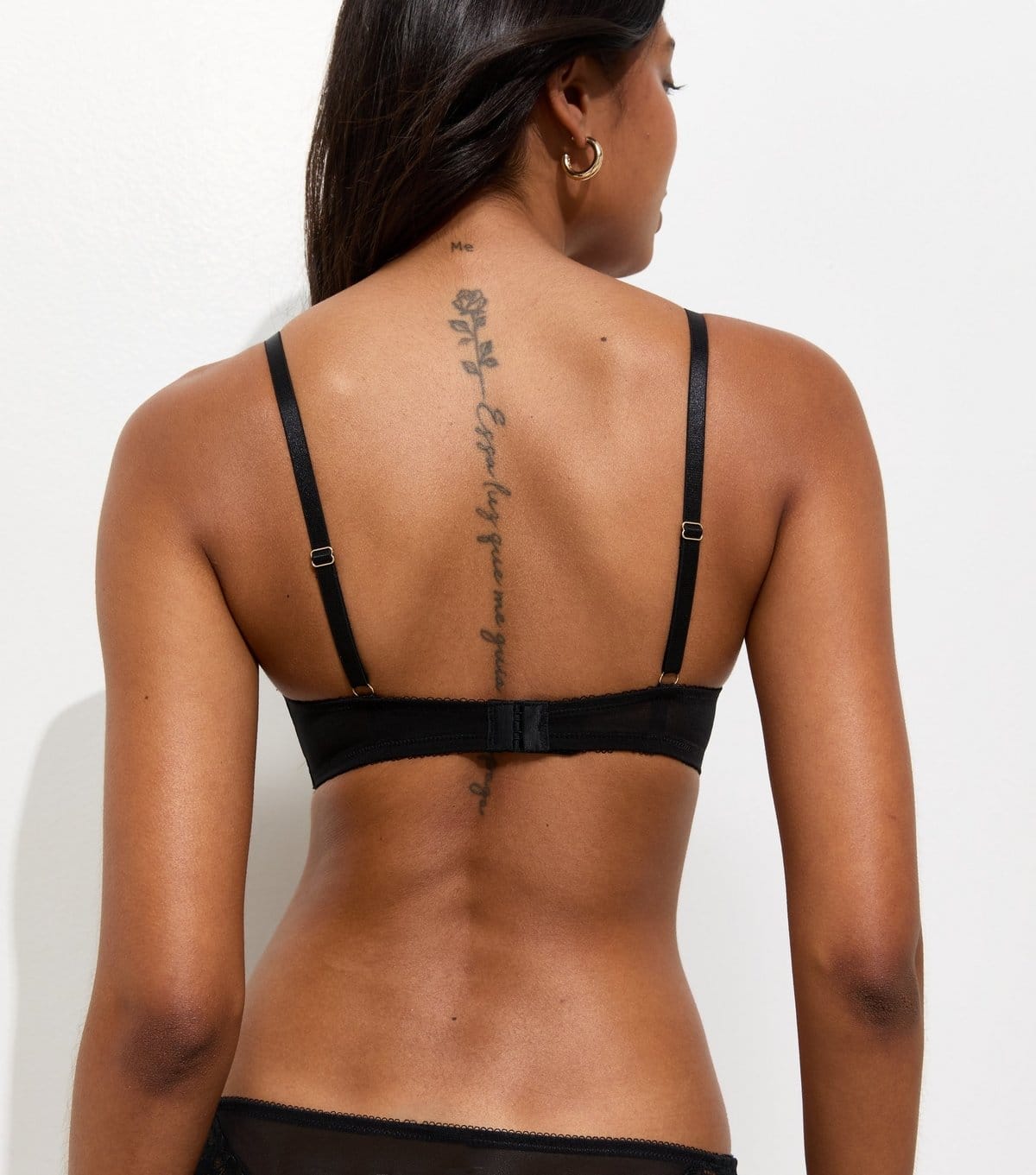 New Look Women's Black Lace T-Shirt Bra New Look - 4