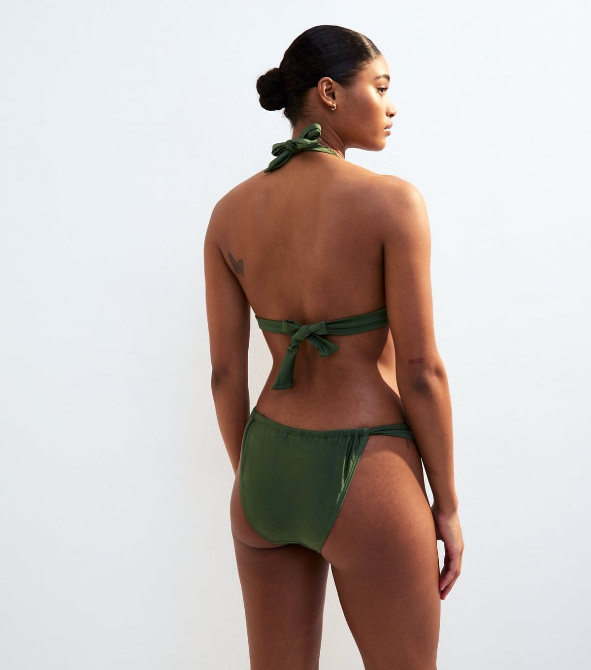 New Look Women's Mix and Match Khaki Tanga Bikini Bottoms New Look - 4