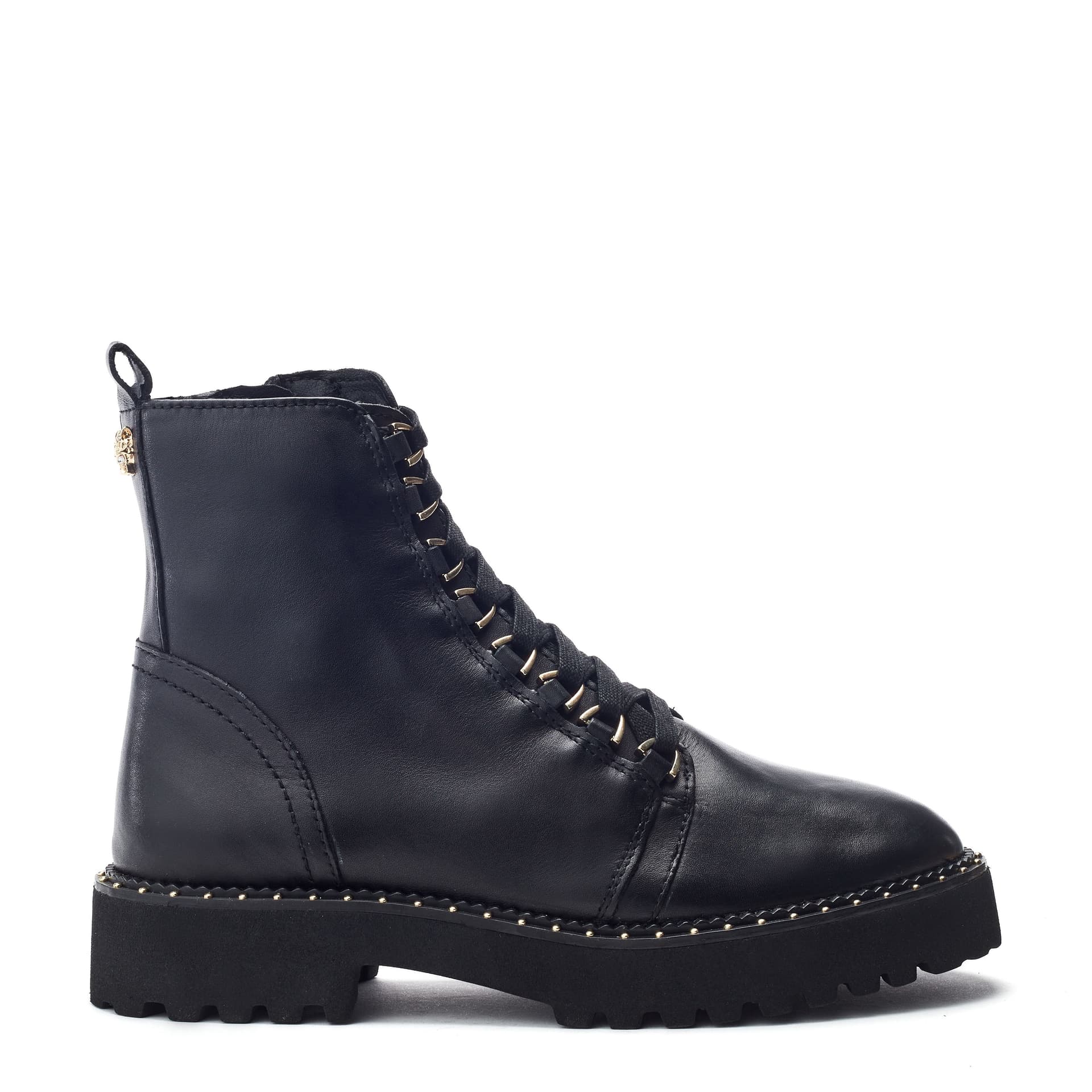 Moda In Pelle Moda In Pelle Black Leather Ankle Boots