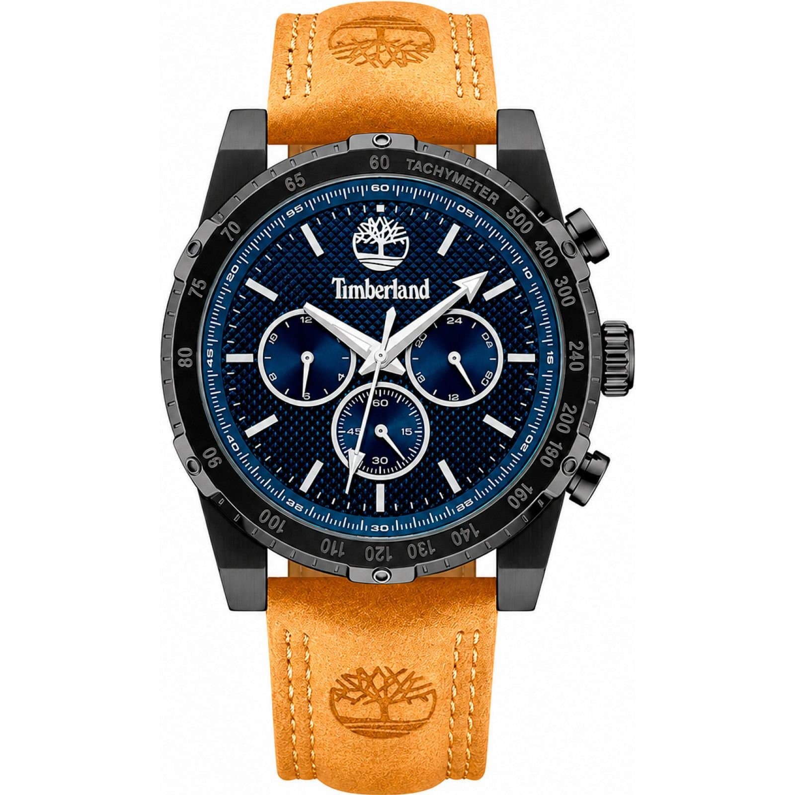 Timberland Timberland Men's TDWGF2230406M Stonington 46mm Quartz Watch in Brown