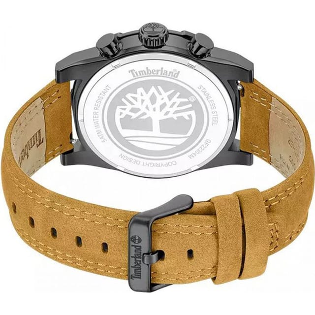 Timberland Timberland Men's TDWGF2230406M Stonington 46mm Quartz Watch in Brown - 2