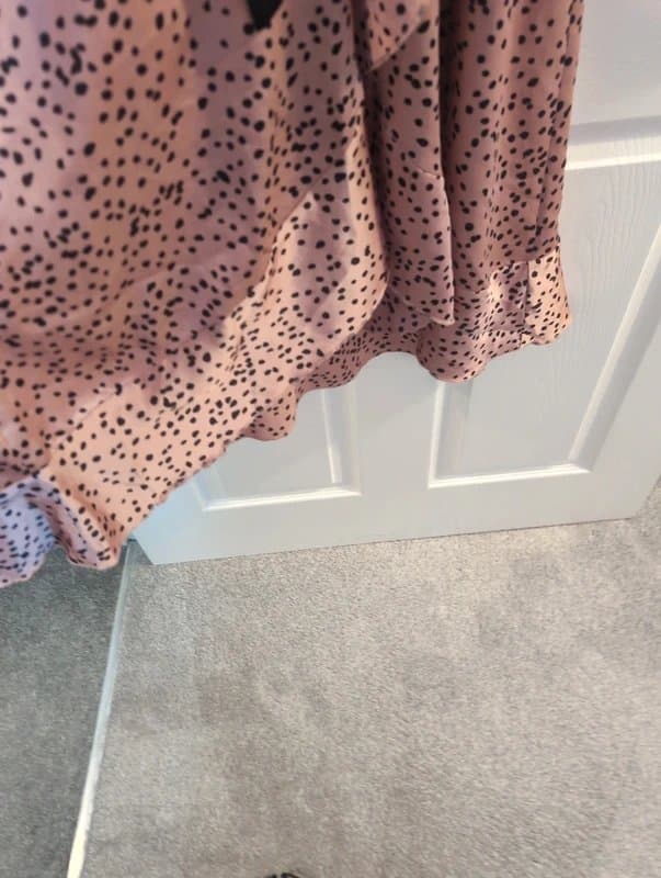 New Look New look satin spotty dress