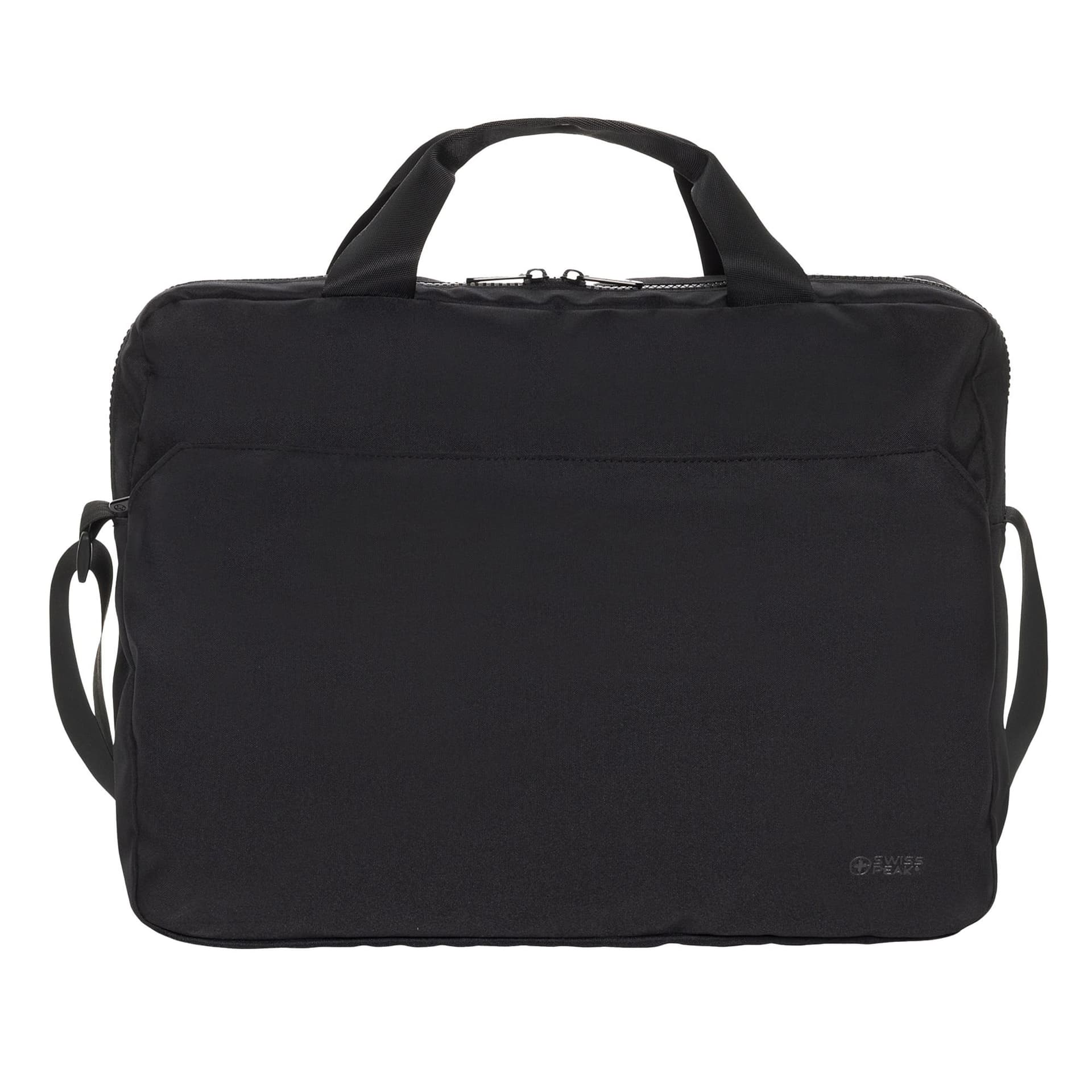 Swiss Peak Swiss Peak Men's Essential RPET Aware Laptop Bag in Black