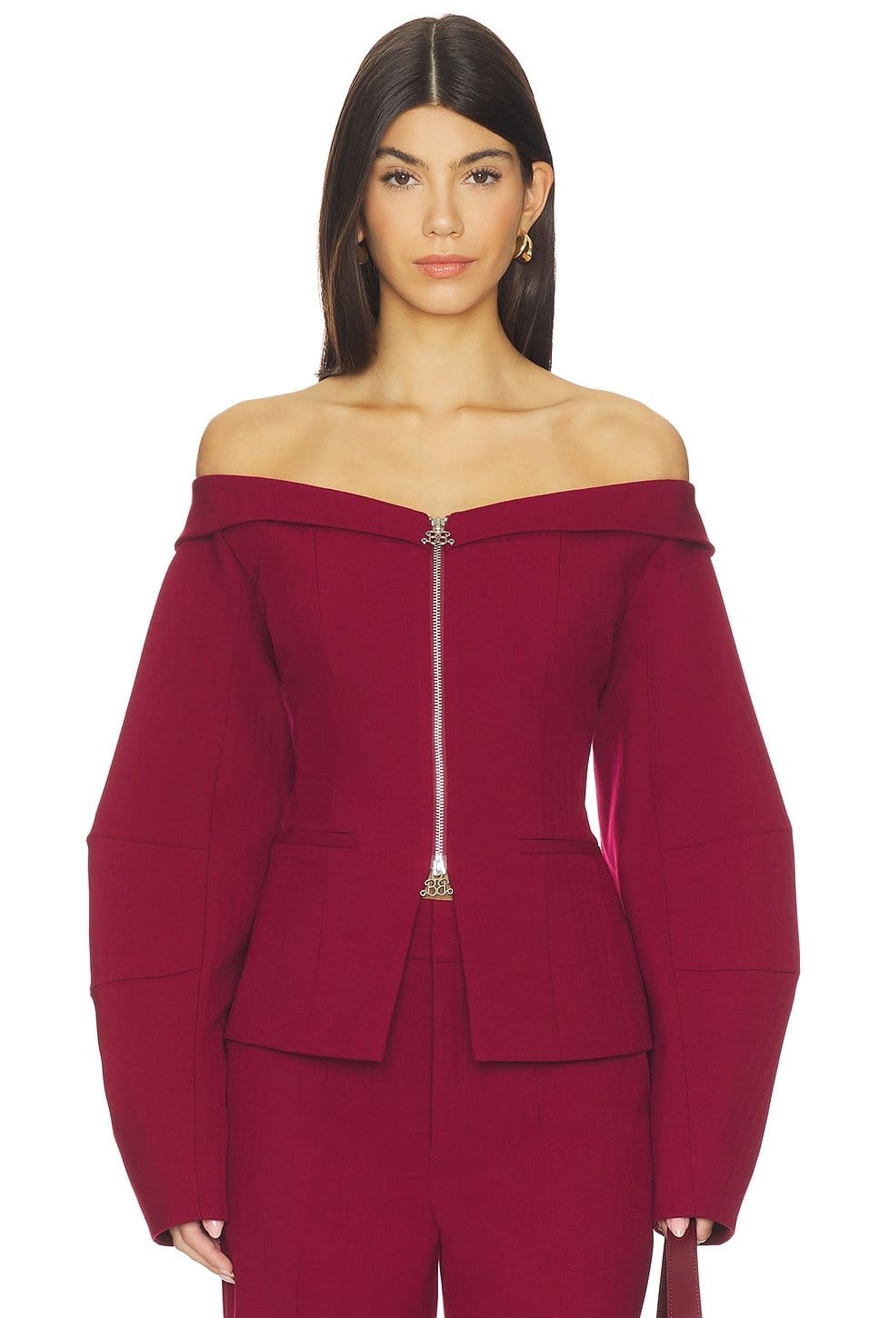 Gestuz Ripasso Off-Shoulder Blazer