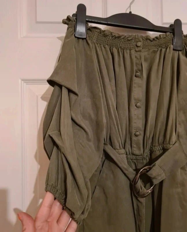 Zara Brand New Zara Puff Sleeve Playsuit