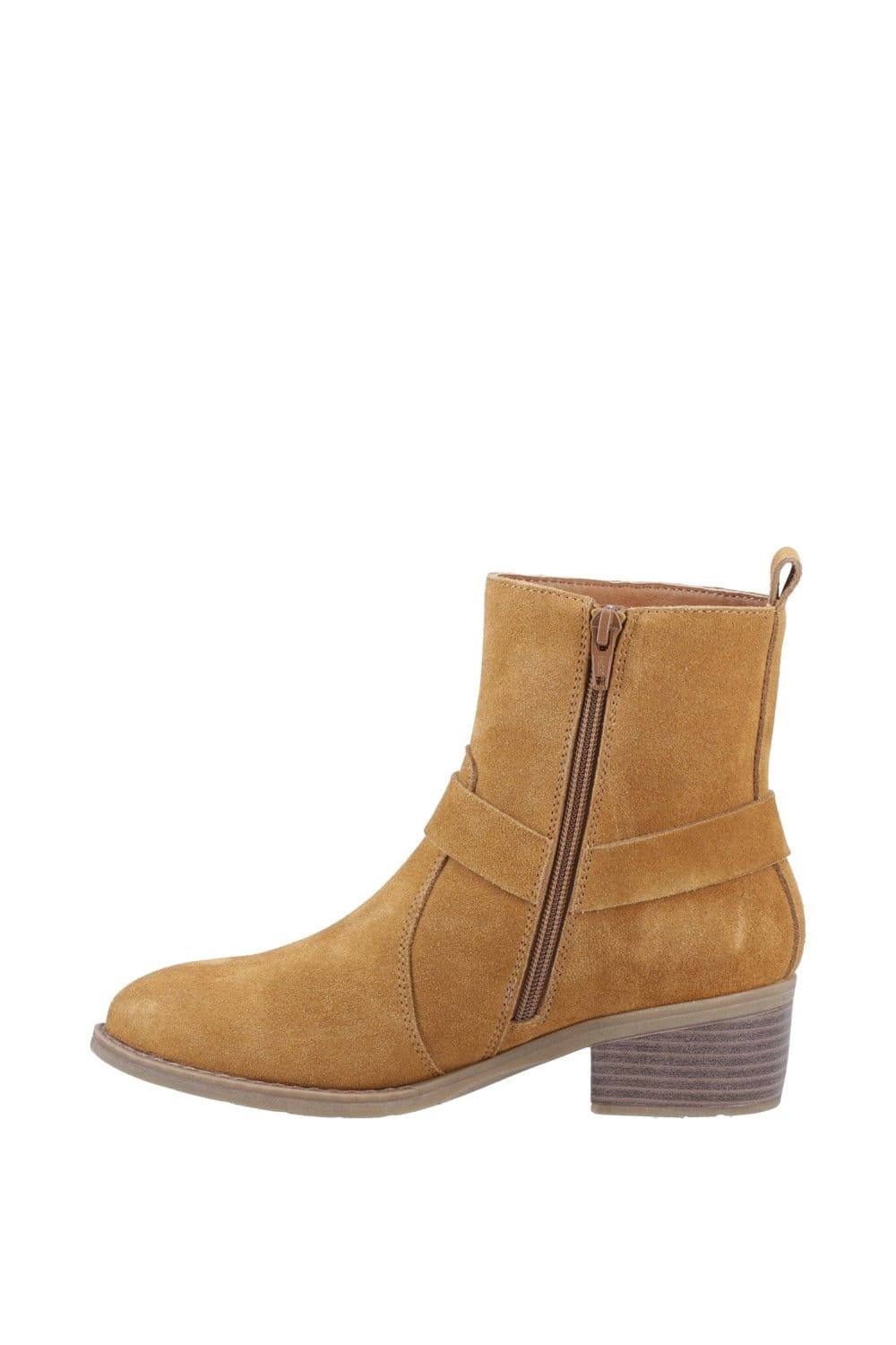 Hush Puppies Hush Puppies Women's Iria Buckle Boot in Tan - 4