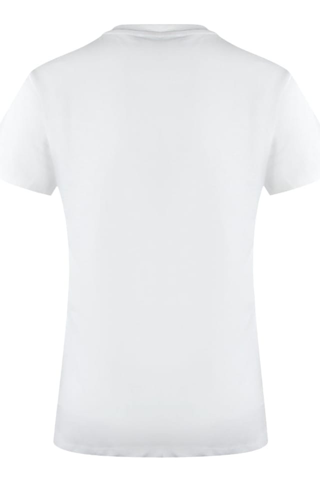 Love Moschino Love Moschino Women's Short Sleeve Round T-shirt in White - 2