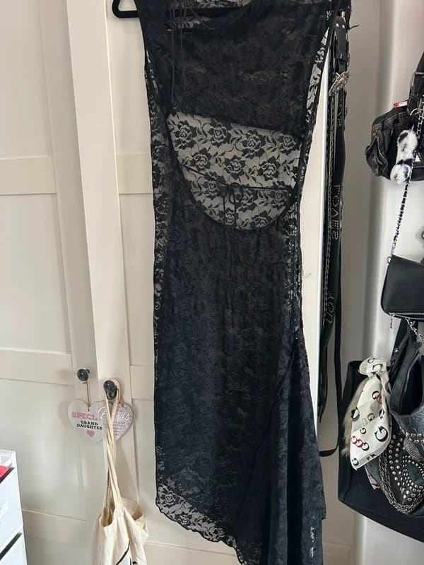 Bershka Lace maxi dress
