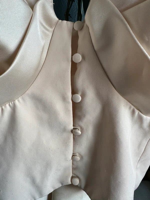 ASOS ASOS luxe cream waistcoat