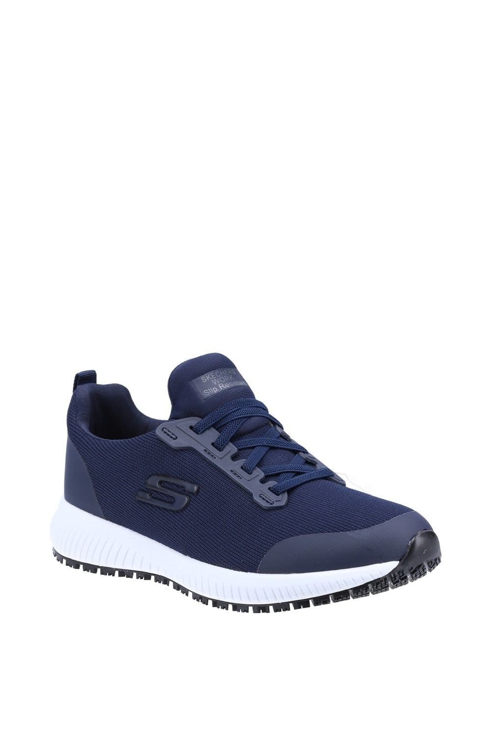 Skechers Skechers Women's Squad SR Occupational Shoe in Navy - 1