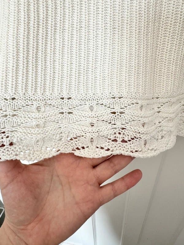 New Look New Look Off White Knitted Vest Top