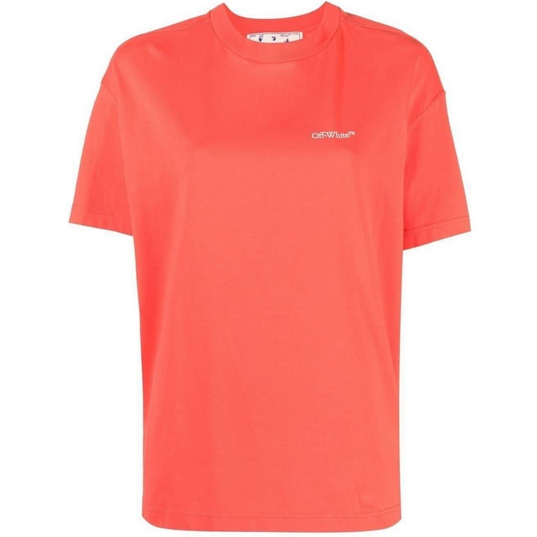Off-White Off-White Red T-Shirt in White for Women