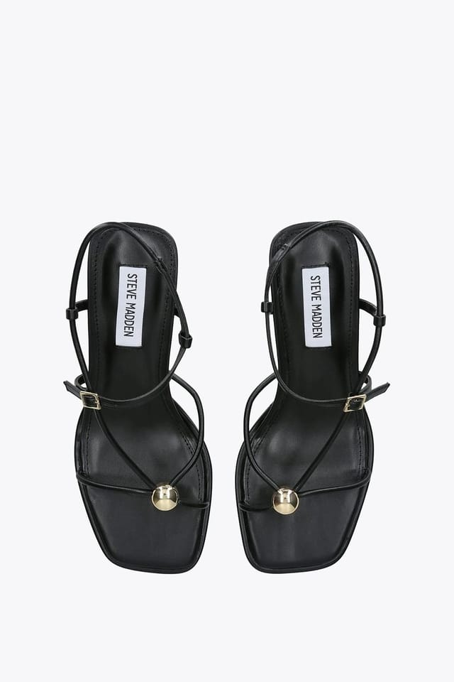 Steve Madden STEVE MADDEN Women's 'Jackpots Black' Sandals in Black - 2