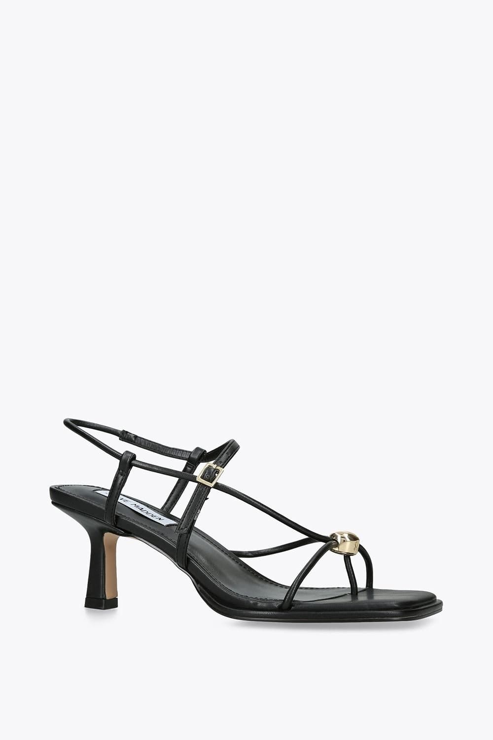 Steve Madden STEVE MADDEN Women's 'Jackpots Black' Sandals in Black - 4