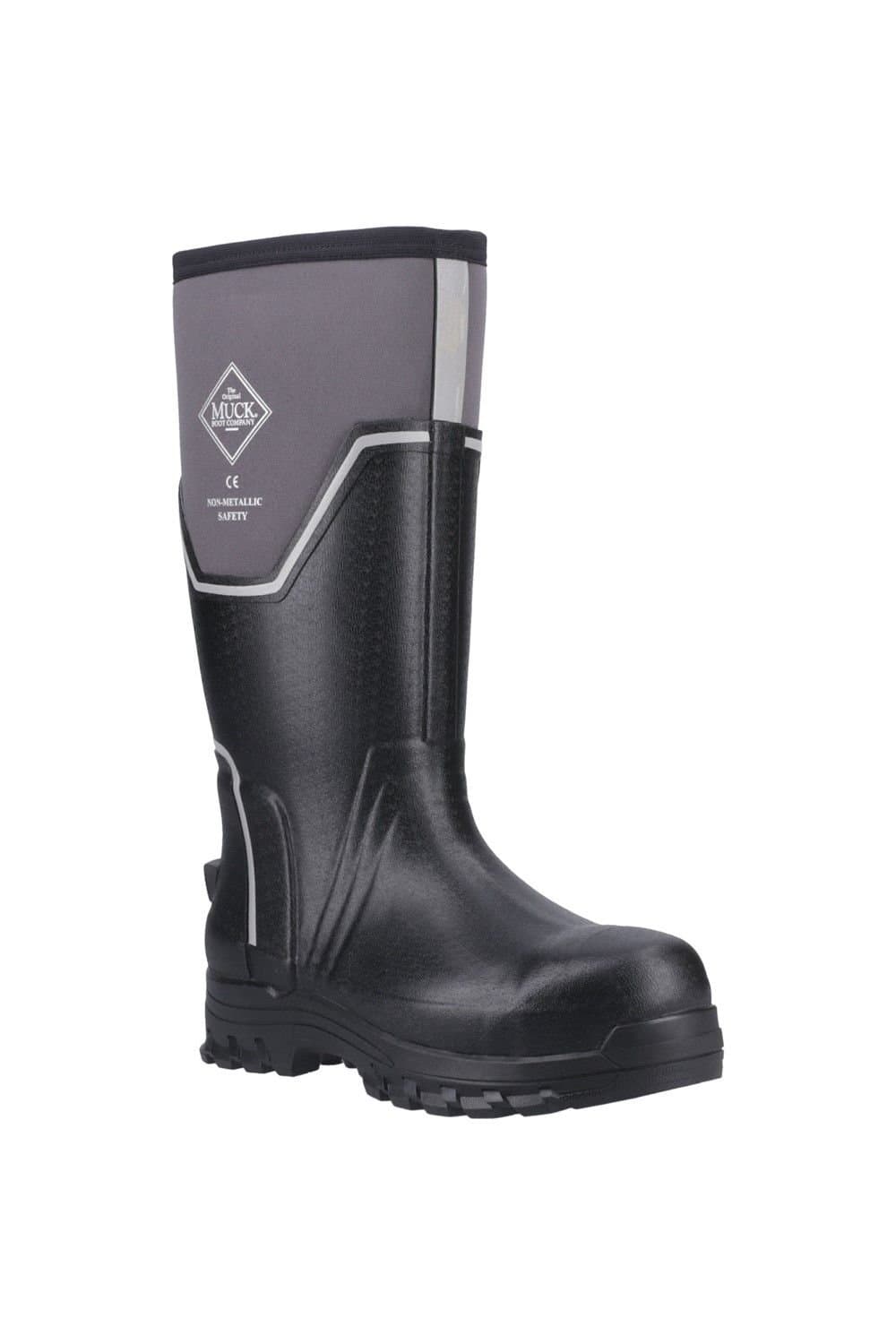 Muck Boots Muck Boots Men's Grit S5 Safety Wellington in Black
