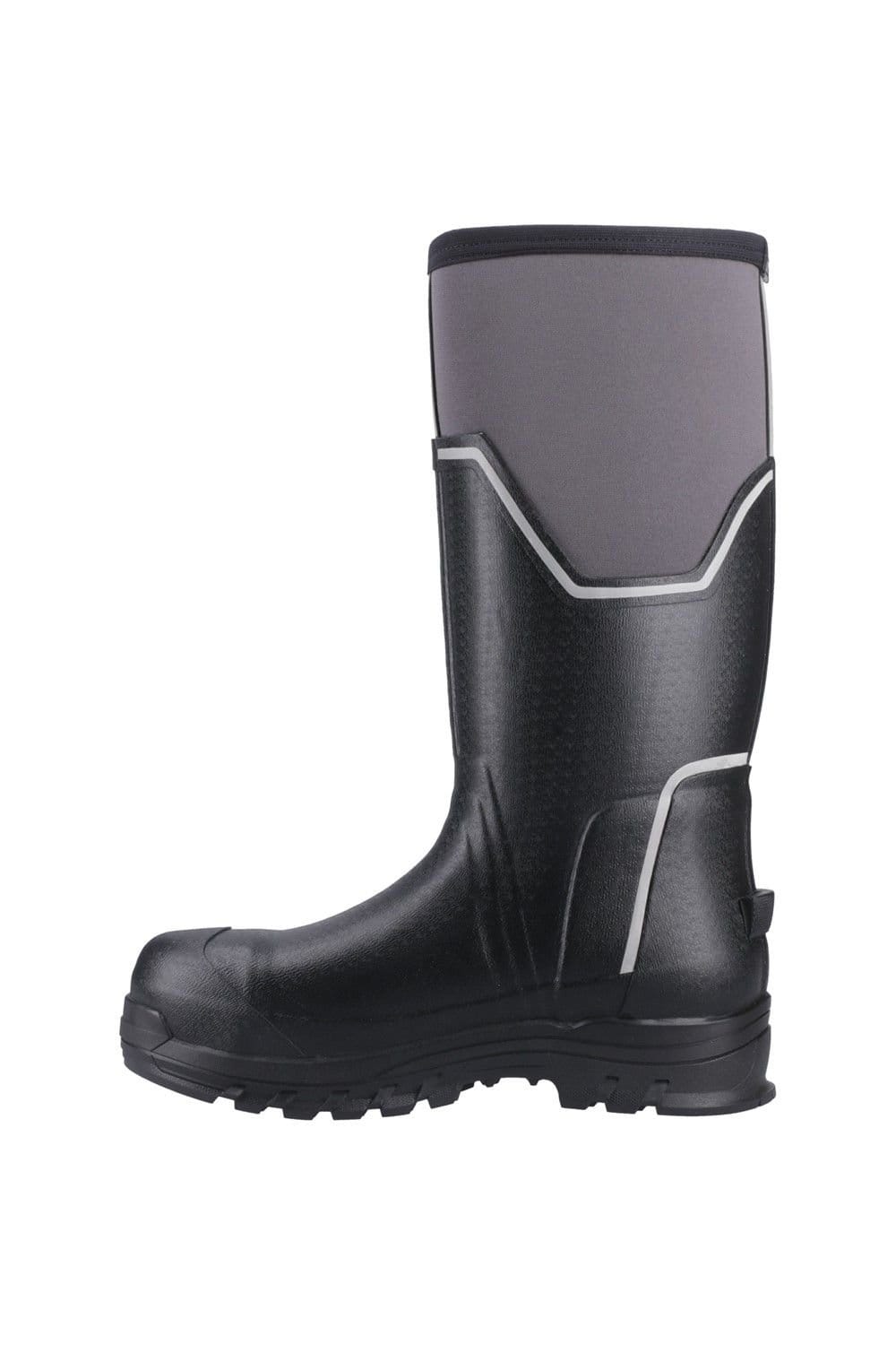 Muck Boots Muck Boots Men's Grit S5 Safety Wellington in Black - 4