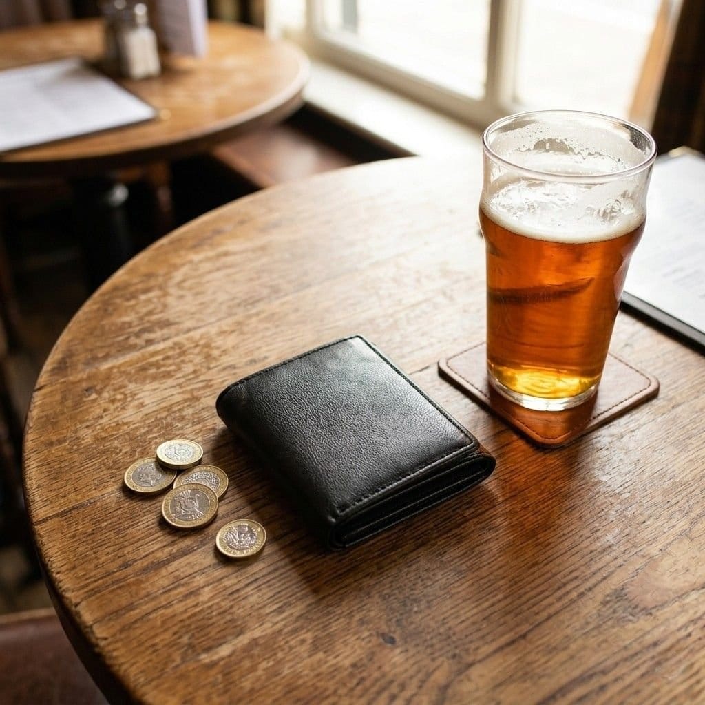 Woodland Leathers Woodland Leathers Men's Men's Genuine Leather RFID Trifold Wallet in Black - 4