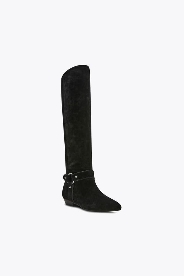 Steve Madden STEVE MADDEN Women's 'Krosby 015' Suede Boots in Black - 2