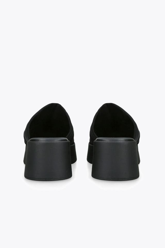 Steve Madden STEVE MADDEN Women's 'Slinky Black' Fabric Sandals in Black - 3