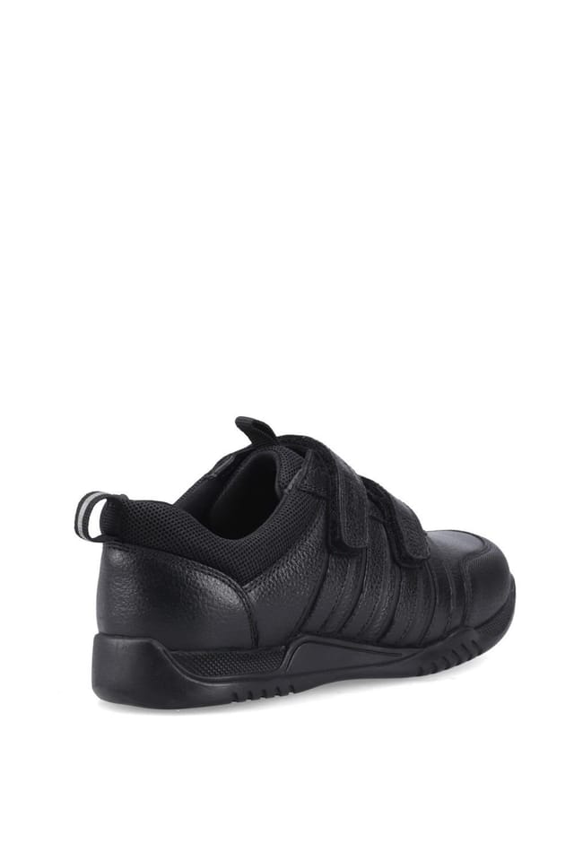 Hush Puppies Hush Puppies Men's Josh Touch Fastening Trainer in Black - 2