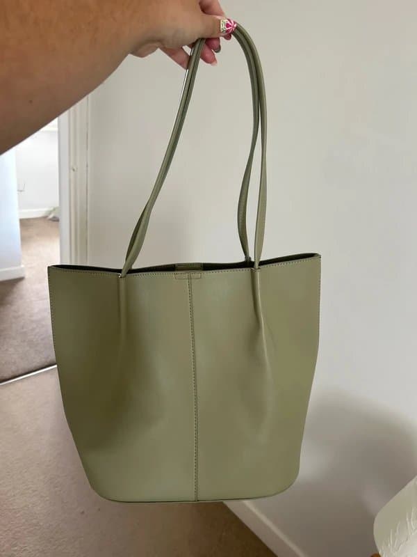 ASOS ASOS sage green tote bag