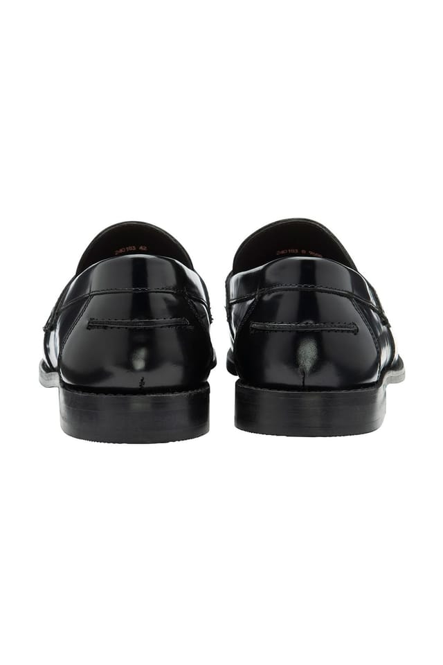 Frank Wright Frank Wright Men's Leather 'Bounty' Loafers in Black - 3