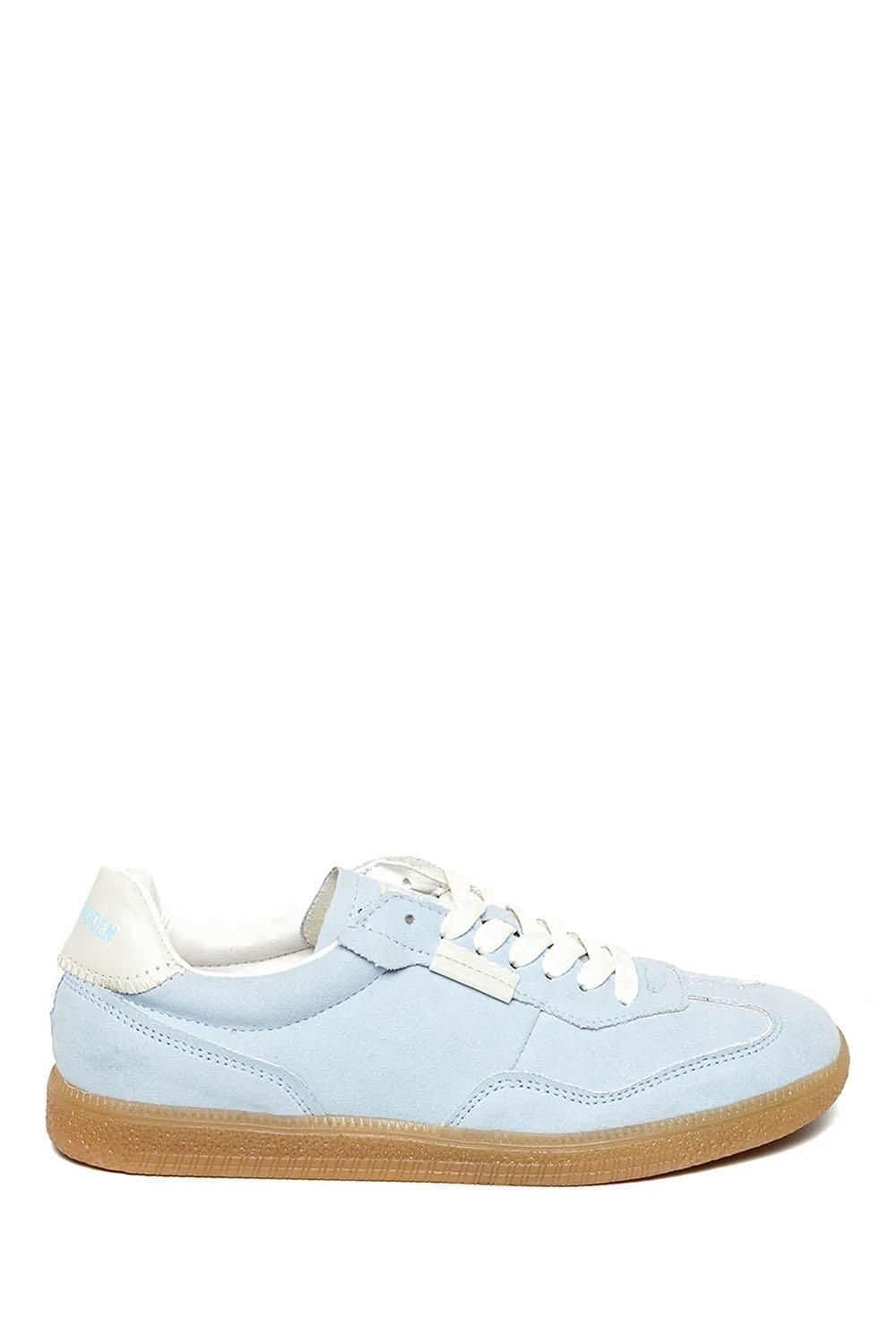 Steve Madden Steve Madden Blue Suede Trainers for Women