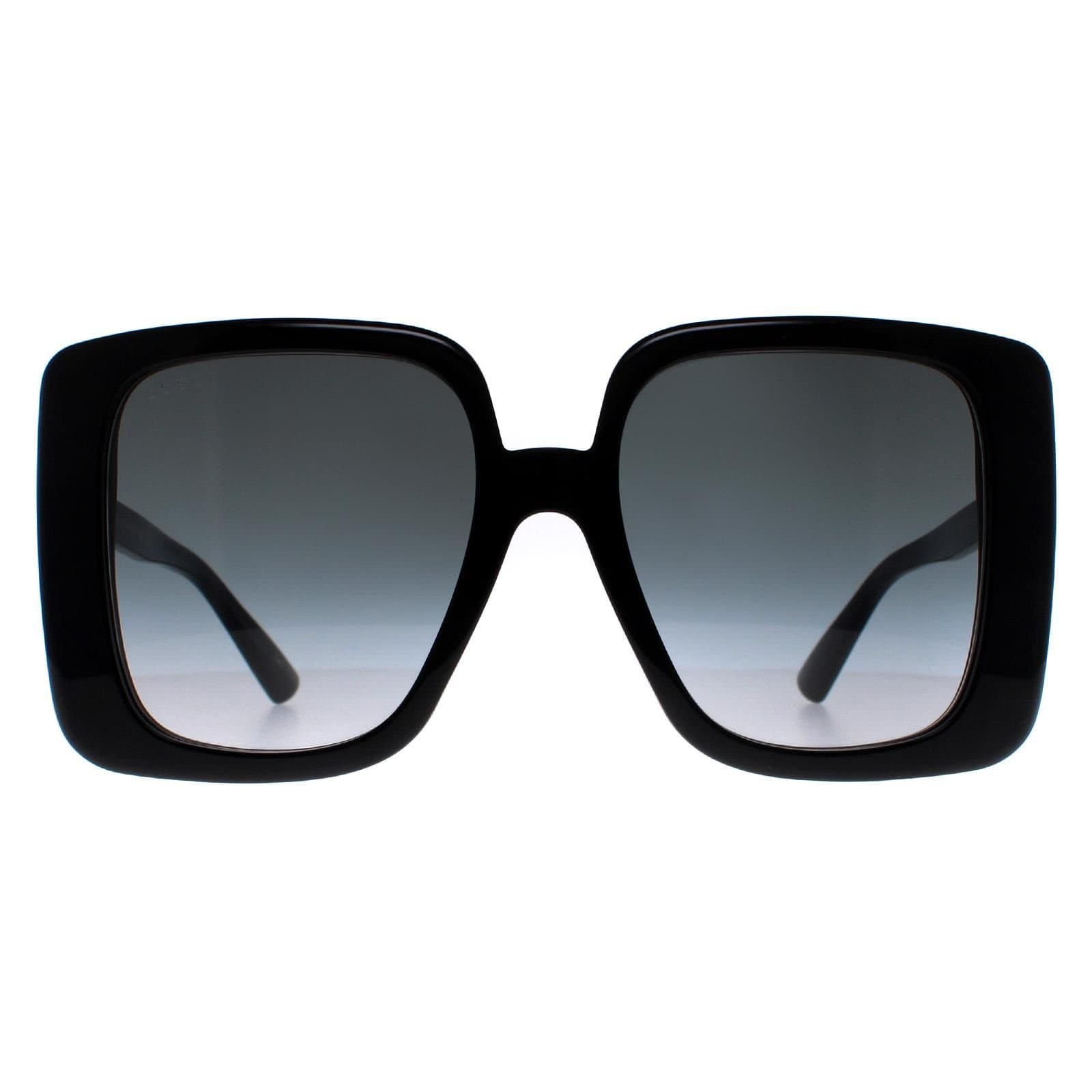 Gucci Gucci Women's Square Black Grey GG1314S