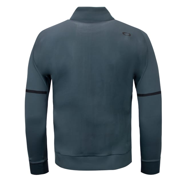 Oakley Oakley Men's Radskin Shell Water Repellant Jacket Zip Up Track Top in Grey - 2