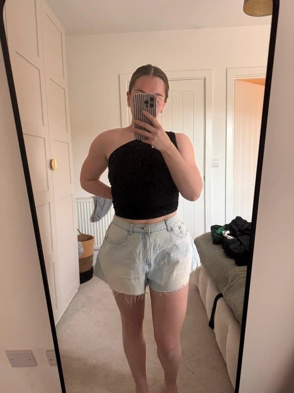 ASOS ASOS Floaty Denim Shorts