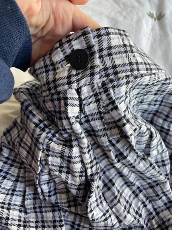 Bershka Bershka plaid mini skirt