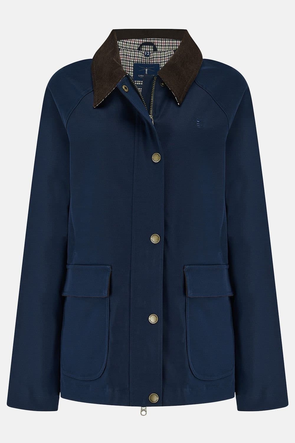 Lighthouse Clothing Lighthouse Clothing Women's Devon Raincoat in Navy