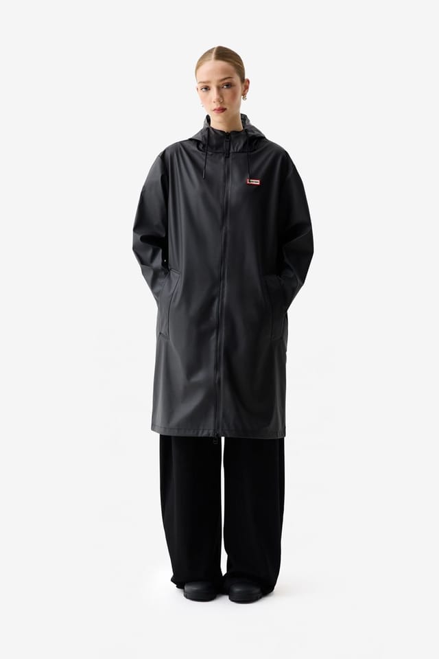 Hunter Hunter Men's Andrea PU Raincoat Black - 2