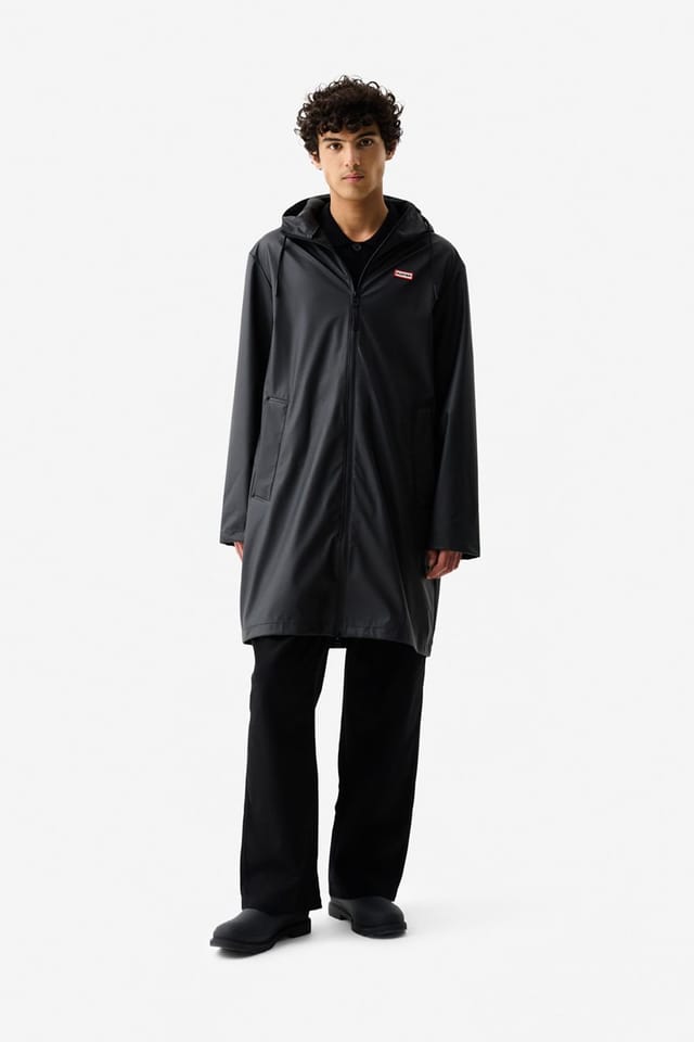 Hunter Hunter Men's Andrea PU Raincoat Black - 3