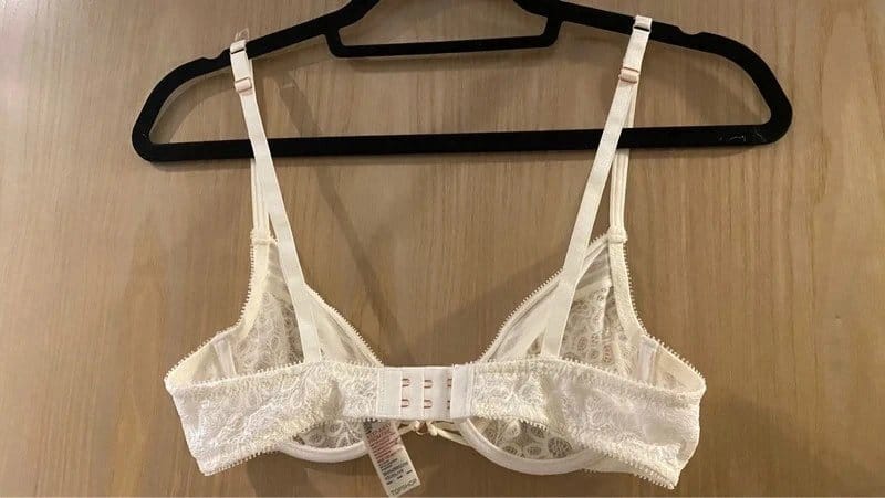 Topshop Topshop Cream Lace Bra Floral Size 34B - 1