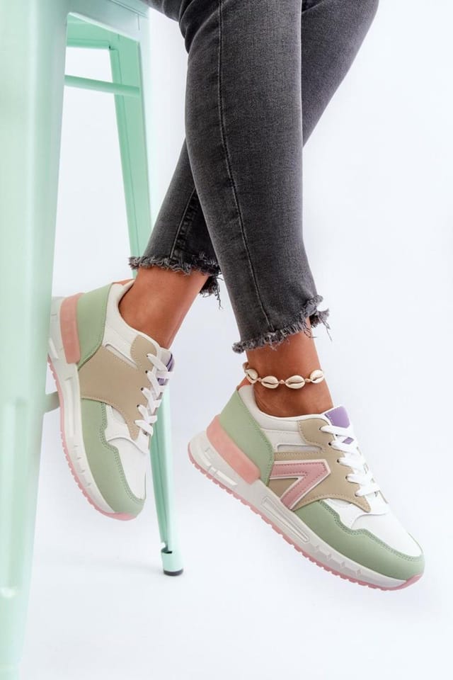 Love Lace Love Lace Women's Stylish Platform Sport Sneakers with Removable Foam Insole - 3