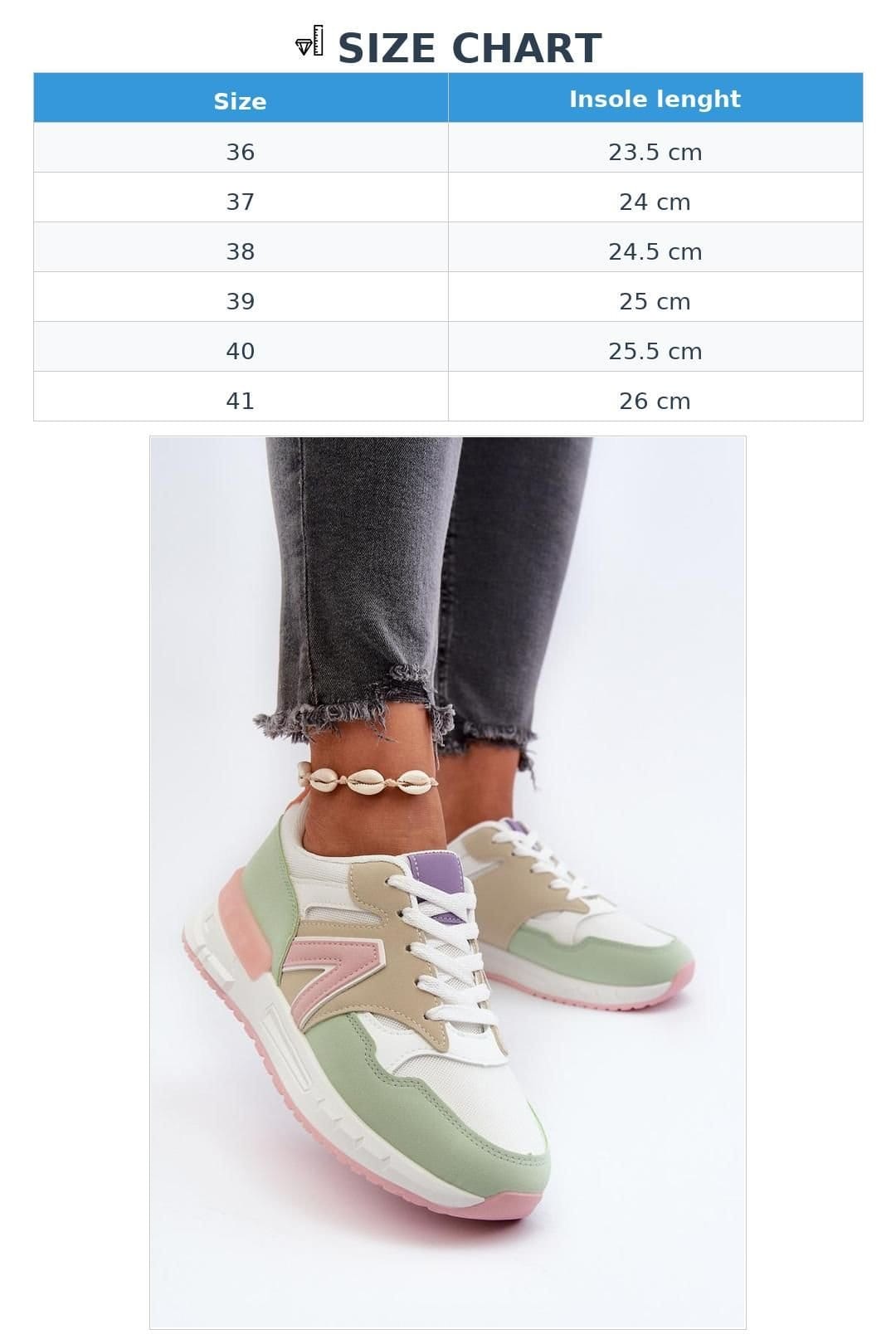 Love Lace Love Lace Women's Stylish Platform Sport Sneakers with Removable Foam Insole - 4