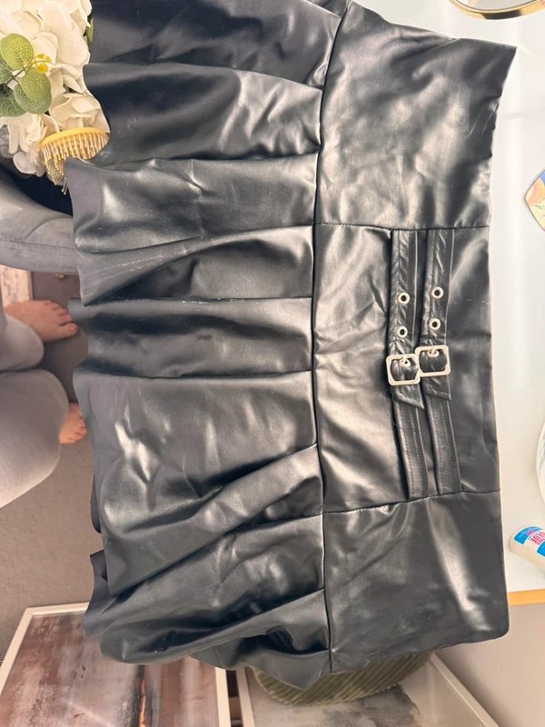 ASOS Faux leather mini skirt - 1