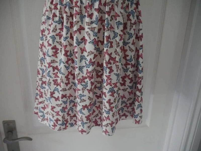 New Look Multi-Colour Butterfly Print Tea Dress