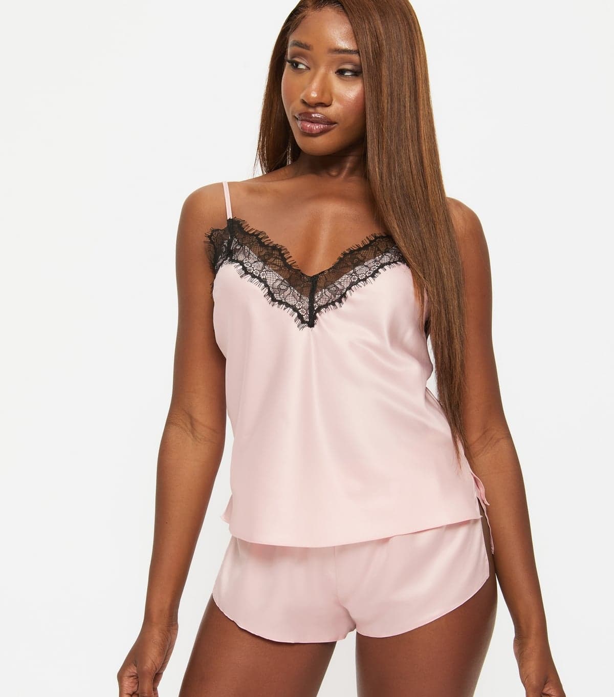 Ann Summers Women's Light Pink Cerise Cami Pyjama Set Ann Summers New Look