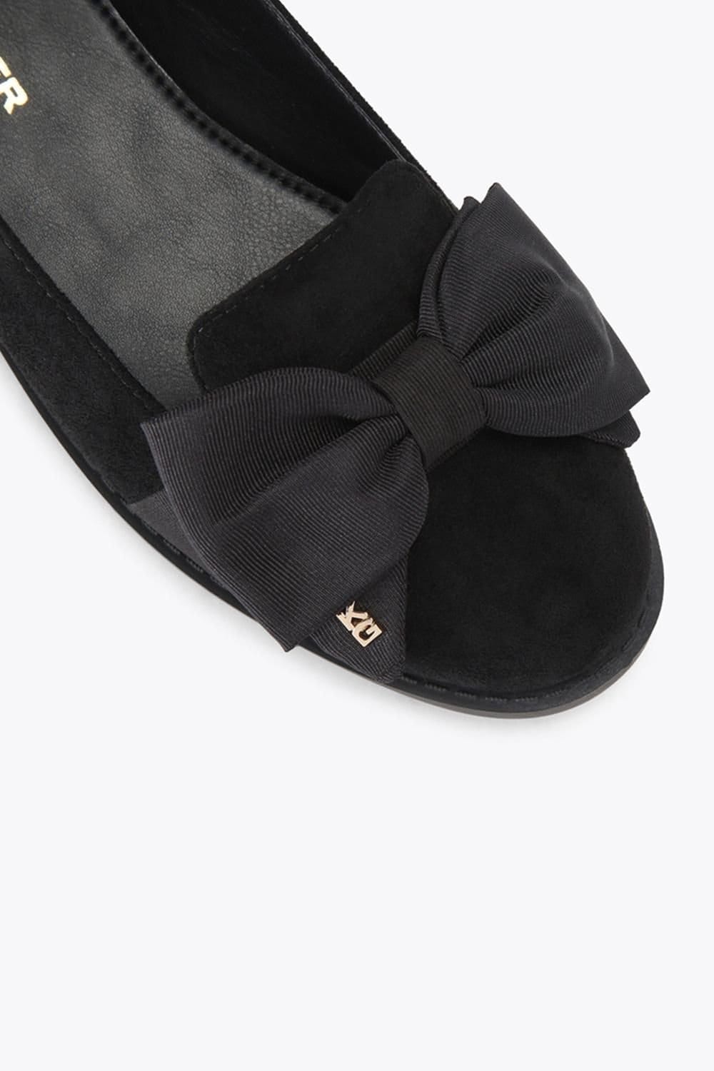 KG Kurt Geiger KG Kurt Geiger Women's 'Muse' Suedette Flats in Black - 4