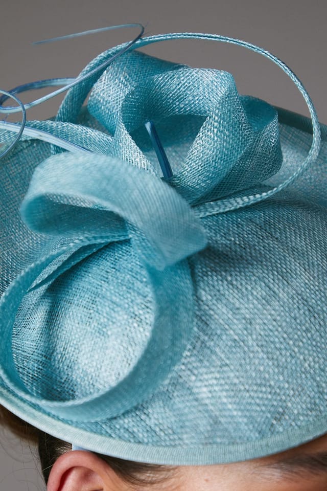 Coast Coast Women's Side Facing Structured Fascinator in Ice Blue - 3