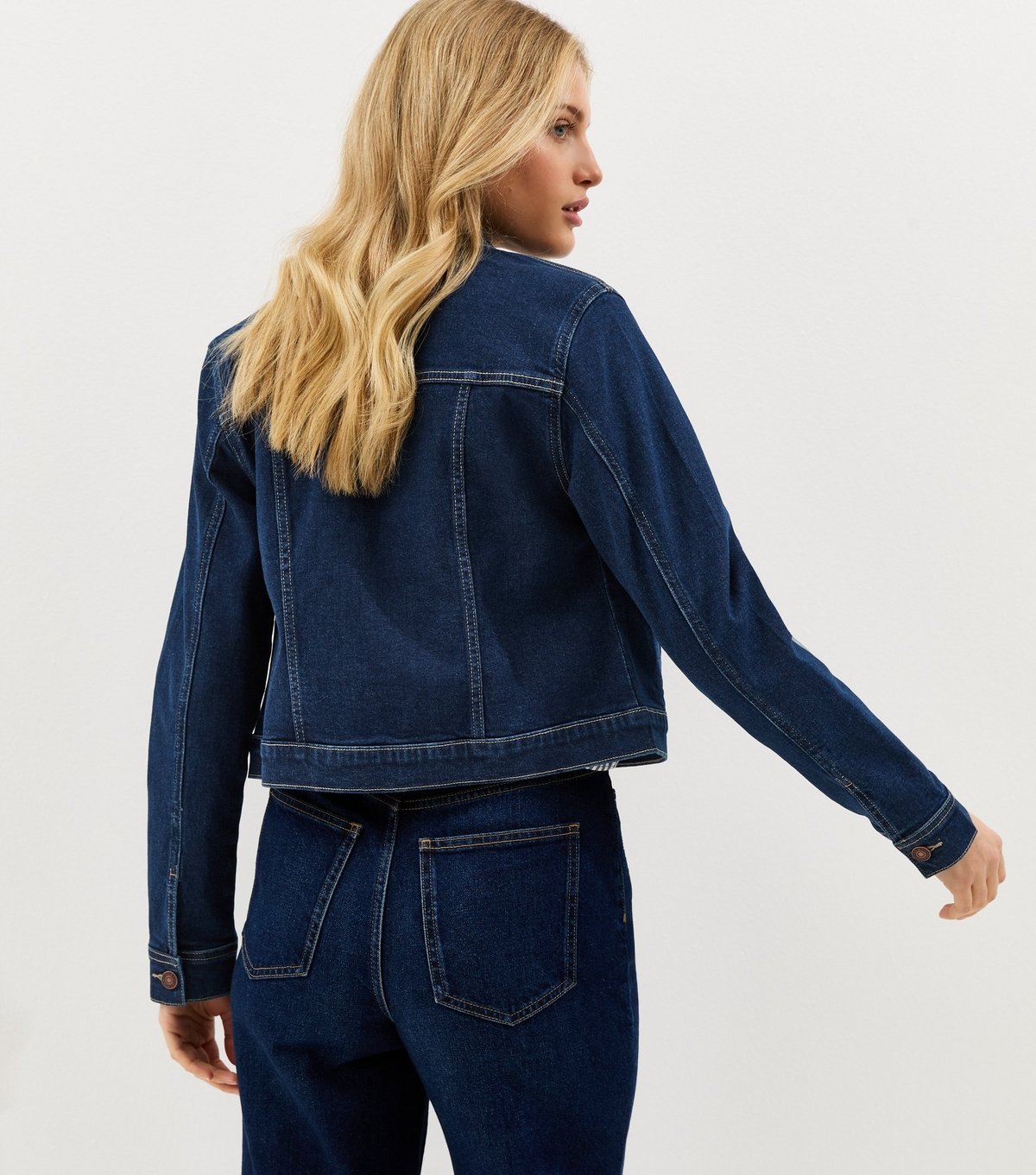 New Look Women's Indigo Wash Denim Jacket New Look - 4