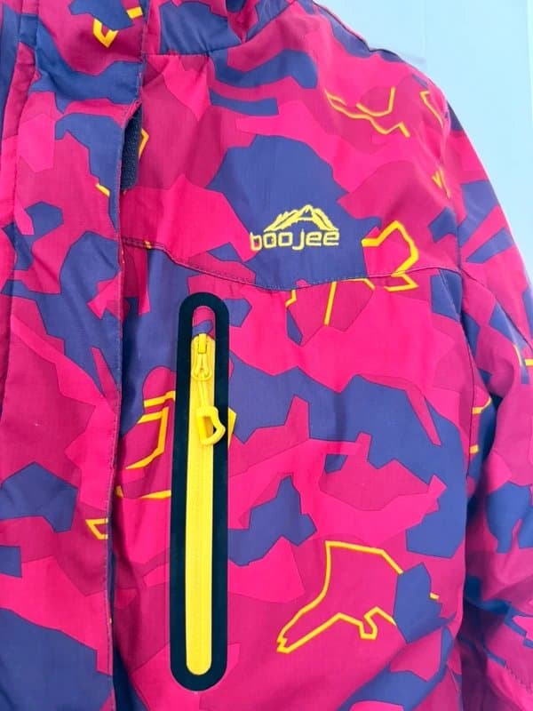 boojee Vintage ski jacket camo