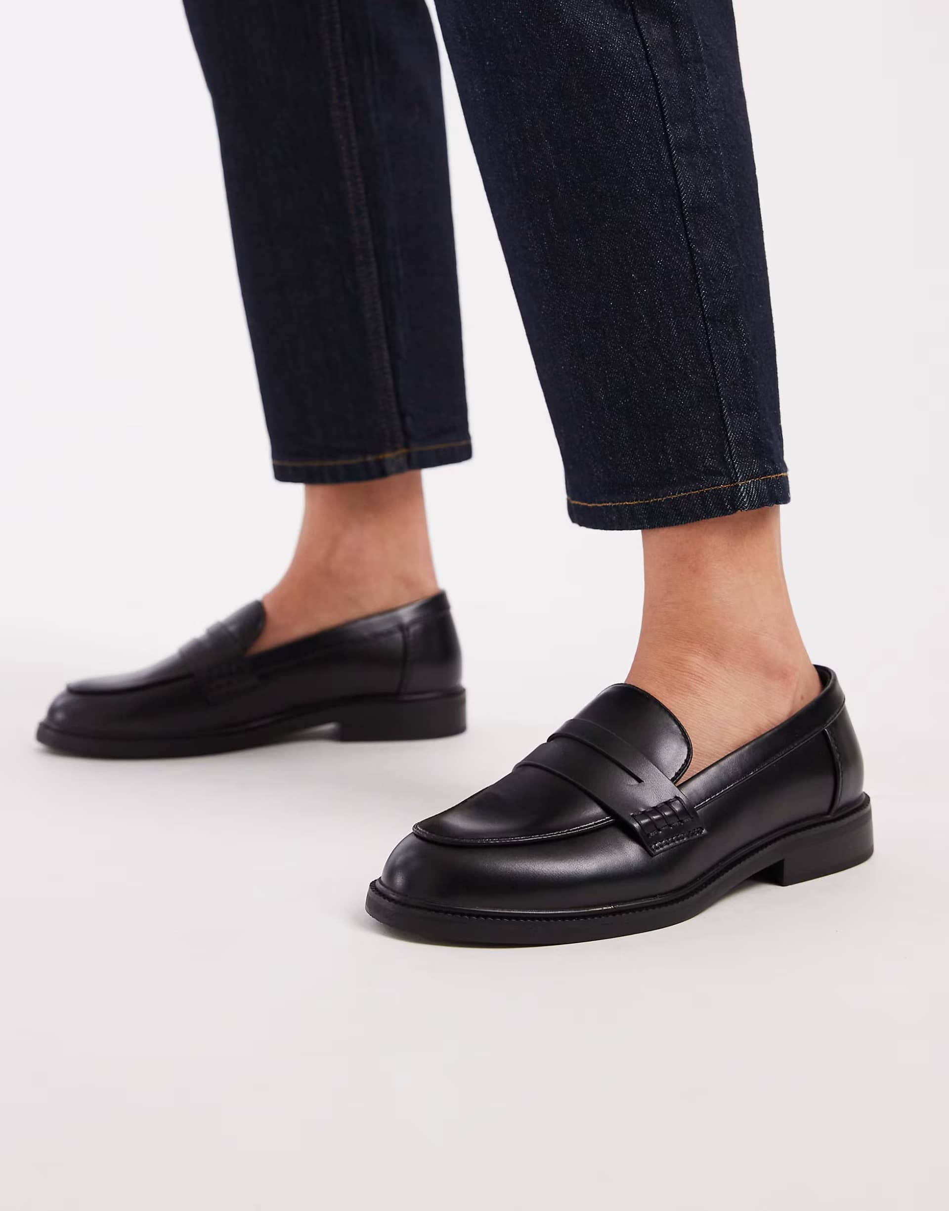 ASOS ASOS Black Faux Leather Loafers